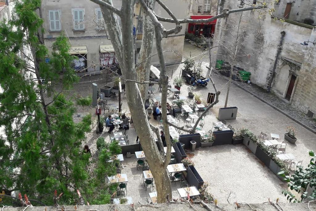 Apartamento RÉNOVÉ, vue SUR Palais des Papes, terrasse et WIFI TROISIEME ETAGE Aviñón Exterior foto